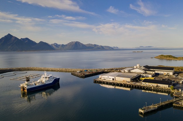 Lerøy Norway Seafoods factory in Melbu